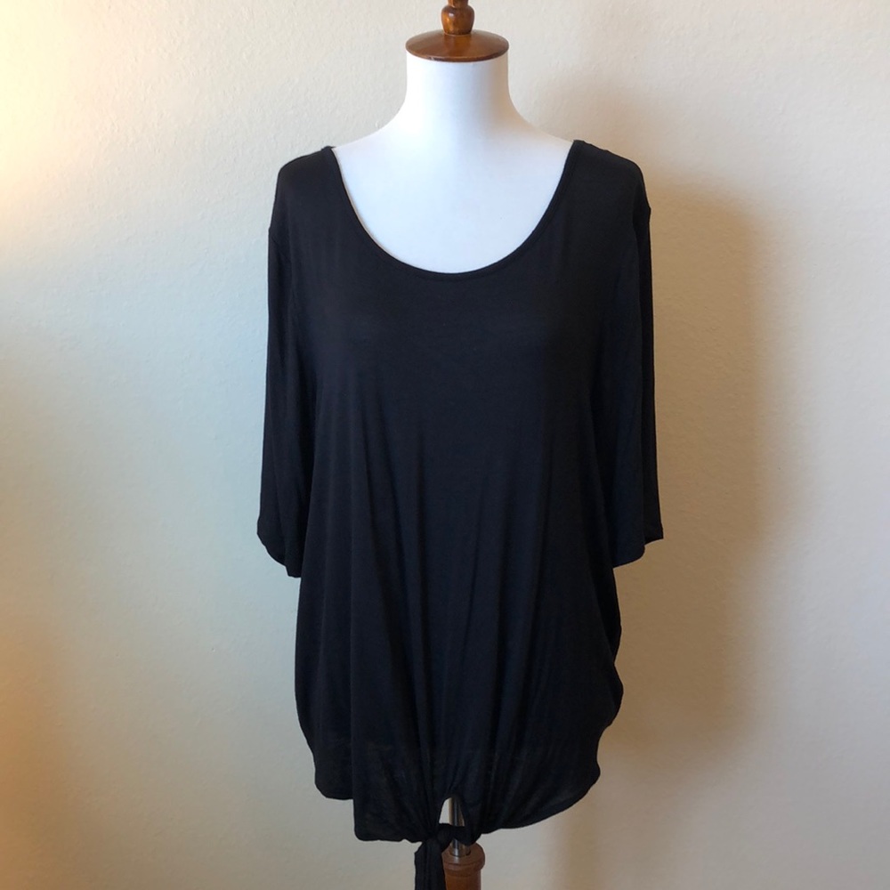 Soft Tie-Front Tee